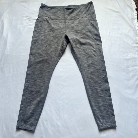 Mondetta Luxury Performance High-Waisted Gray Leggings Women’s Size XL - Picture 1 of 10